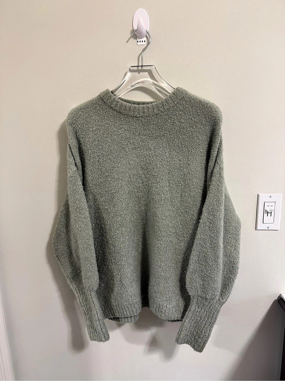 & Other Stories & Soft Knit Sweater in Green Size Small